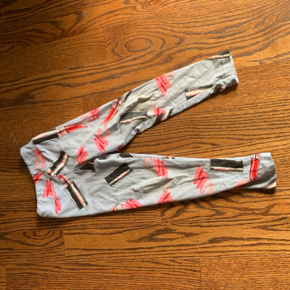 Lularoe kids lipstick leggings